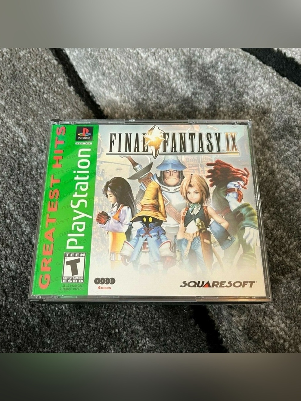 Final Fantasy IX Greatest Hits (Sony PlayStation 1, 2001) Complete